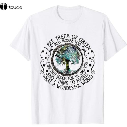 And I Think To Myself What A Wonderful World T-Shirt, Hippie