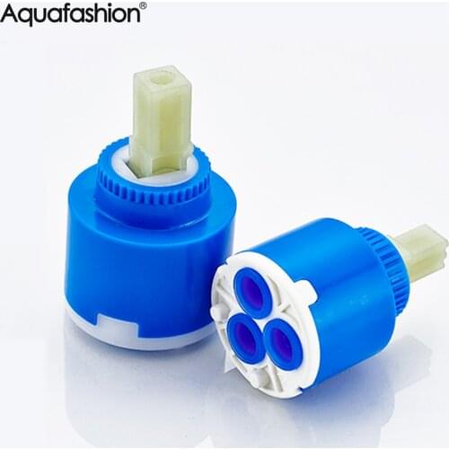 35m/40mm Ceramic Faucet Cartridge Kitchen Bathtub Basin Tap Cartridge Hot and Cold Water Mixer Valve Faucet Accessorie