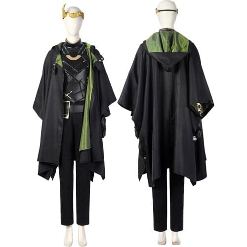 Loki Season 1 Cosplay Costume Lady Loki Sylvie Variant Role-playing Outfit Halloween Carnival Clothes Full Set With Shoes
