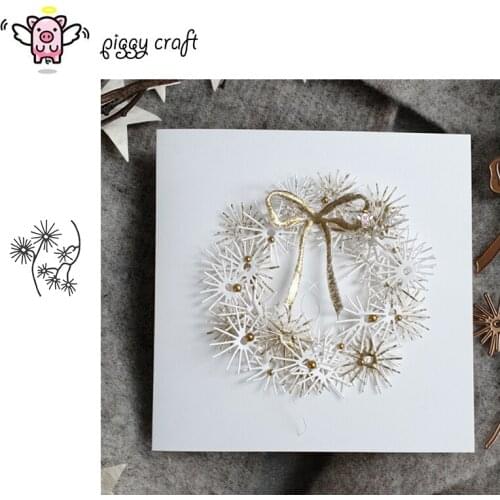 Piggy Craft metal cutting dies cut die mold New Flower branches Scrapbook paper craft knife mould blade punch stencils dies
