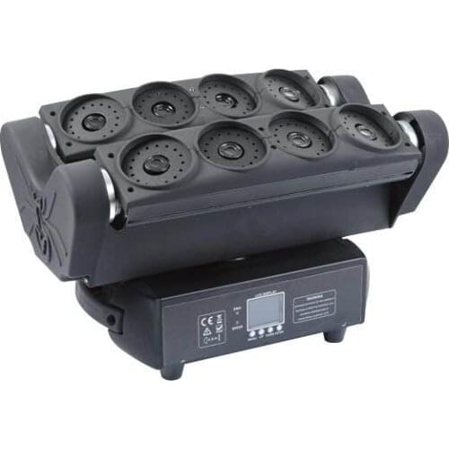 New RGB led spider lights moving head laser lights dmx512 control AC110-240V beam light professional stage DJ laser equipment