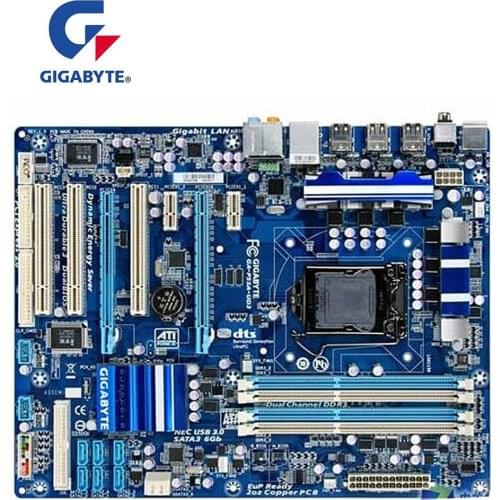 Original motherboard for Gigabyte GA-P55A-UD3 mainboard LGA 1156 DDR3 16GB For I5 I7 CPU P55A-UD3 P55 used Desktop motherboard