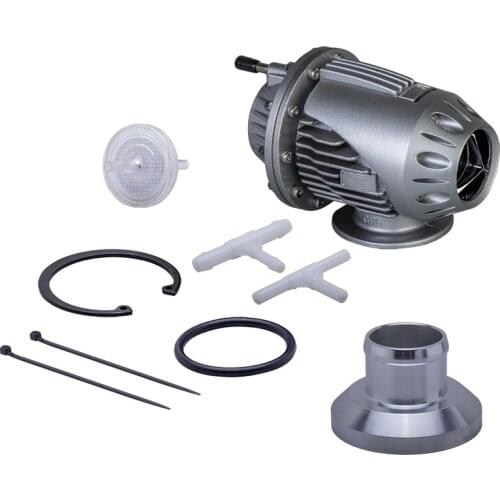 UNIVERSAL 25MM/34MM SQV SSQV Turbo Blow Off Valve Bov with Adapter Flange IV 4