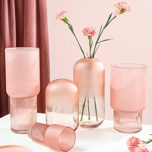 Vases Nordic Home Decor Glass Home Decoration Accessories For Living Room 2020 Modern украшения для дома декор для комнаты