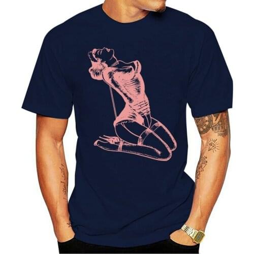 Vintage Retro BDSM Rope Bondage Tshirt-Cute Pinup Shirts
