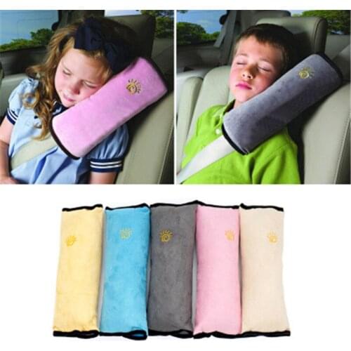 1 Pcs Baby Automobiles Safety Strap Cover Beautiful Car Children Shoulder Pillow Seat Belts Covers Auto Interior Accessories
