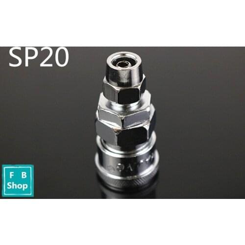 1PCS Pneumatic fitting C type Quick connector High pressure coupling SP20 work on Air compressor