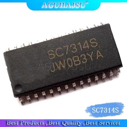 1PCS SC7314S SC7314 Digitally controlled stereo audio processor IC chip integrated circuit SOP28