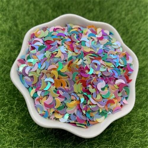25g 3mm Color moon Sequins Mixed Color Flower Sewing Garment Accessories,Clothing accessories,DIY Sequins scrapbooking shakes