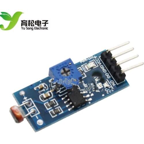 4-pin photoresistor sensor module light detection photodiode