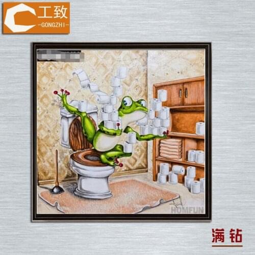 5D Diy Diamond Painting Cross Ctitch Kits Diamond Mosaic Embroidery Landscape Funny Cartoon Painting Round Drill Gift