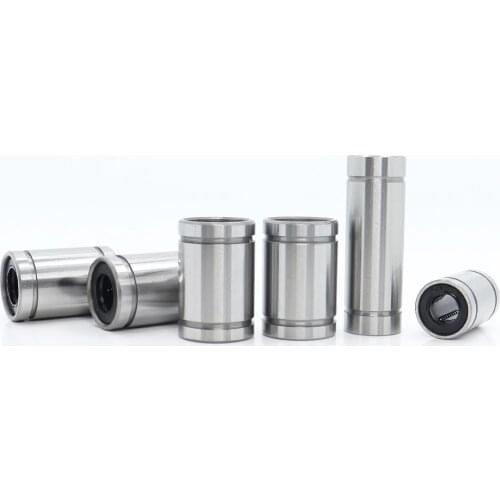 3D Printer Parts Linear Bearings Set for JGAurora A5 / A5S / A1 A3S High Quality LM10UU LM8UU LM8LUU Bearing