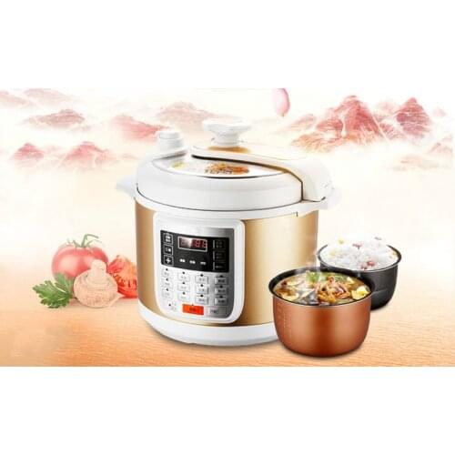 Electric Pressure Cookers Intelligent electric pressure cooker double bravery 5 litre intelligent rice NEW