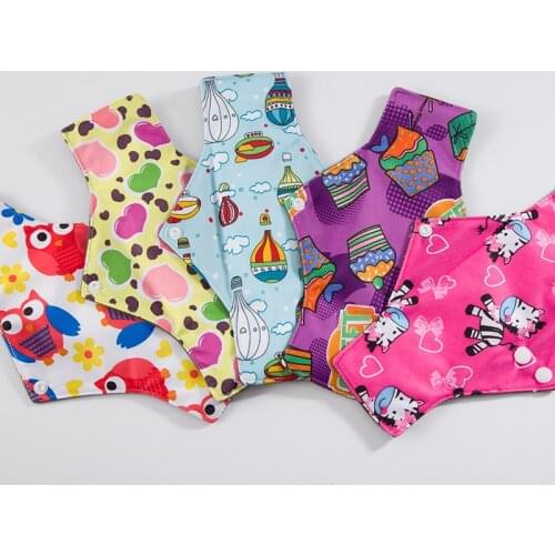 Goodbaum Reusable Pads Bamboo Charcoal Sanitary Pad Napkin Washable Panty Liner Heavy Flow Cloth Pad Maternity Menstrual Pads
