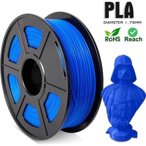 Enotepad PLA Blue For 3D Printer Filament 1kg/2.2lbs Tolerance +-0.02MM1.75mm for 3DPrinter Plastic eco-friendly Fast Delivery