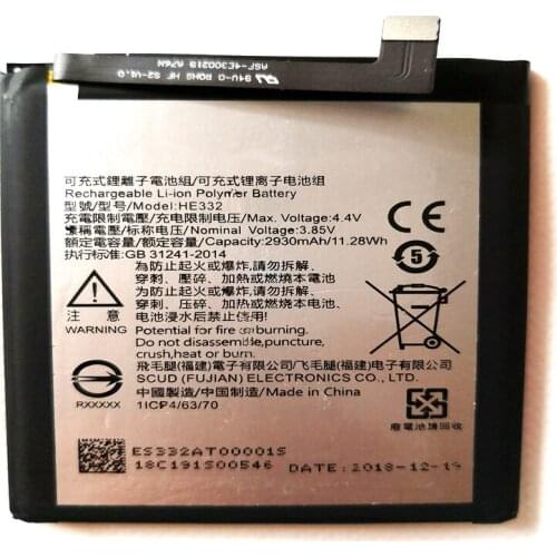 2930mah HE332 New and original cell phone battery for SHARP S2 fs8010 AQUOS s2 HE332 batteries With Tools