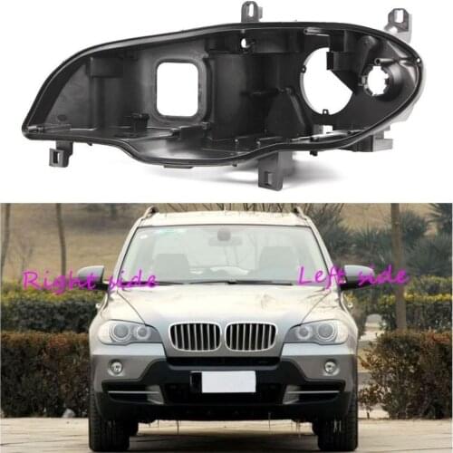 Headlight Base For BMW X5 E70 2008 2009 2010 2011 2012 2013 Headlamp House Car Rear Base Front Auto Headlight Back House
