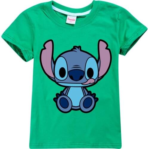 2-16Y Hot Selling T-Shirt Kids Casual Tees Tops Costume Cartoon Boys Tshirts Short Sleeve Toddler Girls Clothes Children