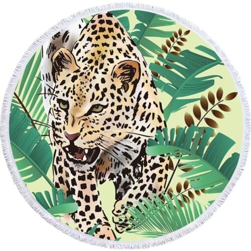 Leopard pattern Beach towel large beach towels For home towel microfiber towel Beach mat Bath towel spa Towels Beach cover up