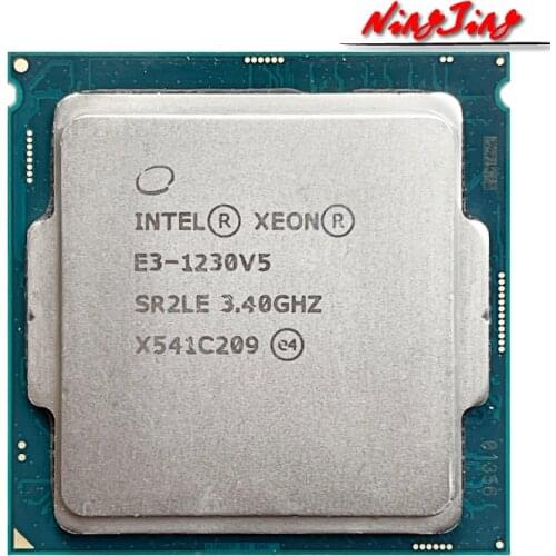 Intel Xeon E3-1230 v5 E3 1230v5 E3 1230 v5 3.4 GHz Quad-Core Eight-Thread CPU Processor 80W LGA 1151