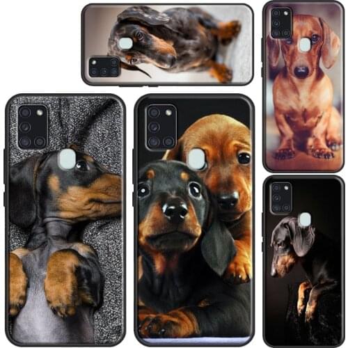 Teckel Dackel Dachshund Dog Phone Case For Samsung A52 A72 A32 A12 A31 A51 A71 A20e A21S A02 A10 A20 A30 A40 A50 A70