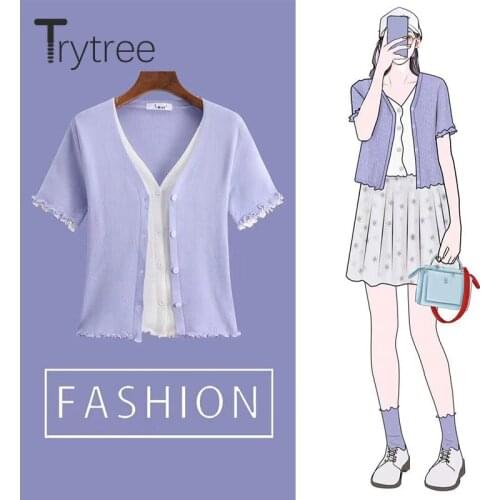 Женские летние куртки Trytree China At AliExpress