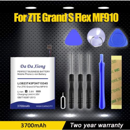 High quality 3700mAh LI3823T43P3H715345 Battery for ZTE Grand S Flex / For ZTE MF910 MF910S MF910L MF920 MF920S MF920W+ Battery