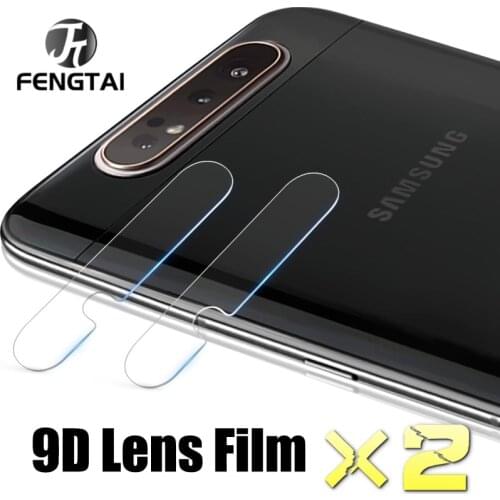 2Pcs Camera protector glass for Samsung Galaxy A70 A50 A40 S A90 A80 A60 A50 A70 A30 A20 A10 A40 glass mobile phone accessories