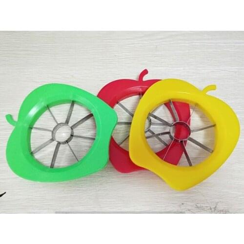 1PC Apple Slicer Stainless Steel Fruit Divider Blade Cutter Fancy Fruit Slicer Tools Kitchen Accessories Gadgets QA 080