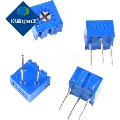 10pcs 3362P-1-105LF 3362P 1m ohm 3362P-1-105 3362P-105 3362 P105 105 Trimpot Trimmer Potentiometer Variable resistor In Stock