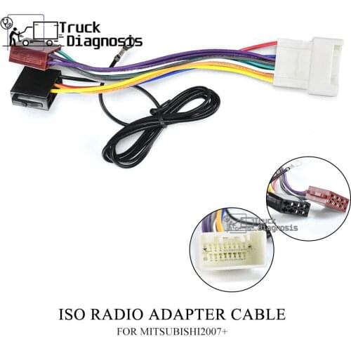 12-030 ISO standard HARNESS Radio Adapter for MITSUBISHI 2007