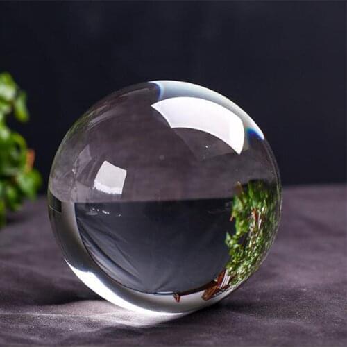 120mm Crystal Magic Ball Glass Sphere Fengshui Paperweight Stone Ornaments Magic Balls Home Decoration Crafts Crystals