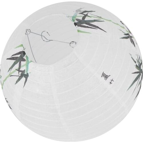 30cm Lampshade Paper Lantern Oriental Style Light Decoration Chinese , Bamboo