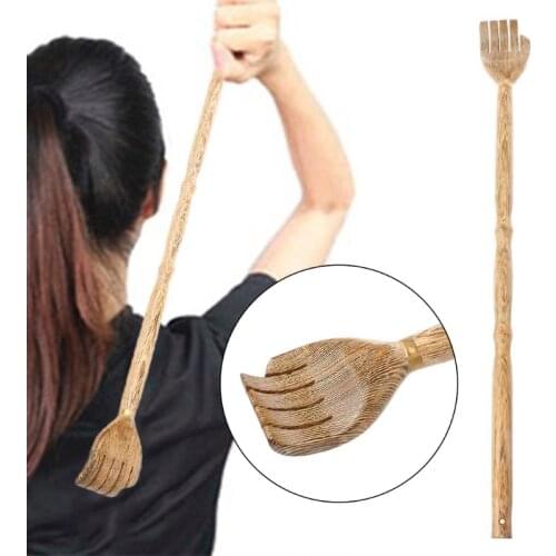 Wooden Back Scratcher Self-Massage Body Massage Hackle Itch Stick Health Product
