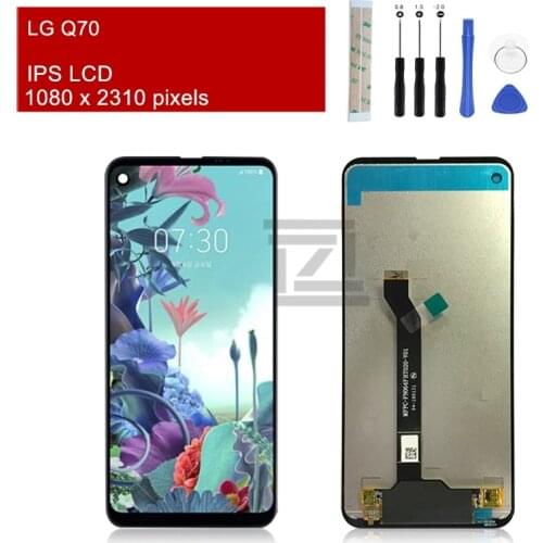 For LG Q70 LCD Display Touch Screen Digitizer Assembly LM-Q730N LMQ620 Display Replacement Repair Parts 6.4"