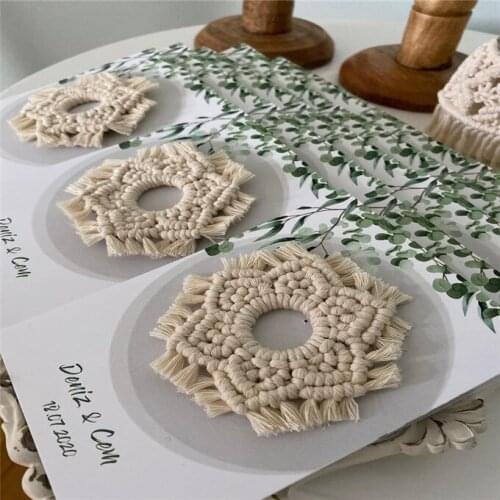 Macrame Star Magnet Wedding gift Baby Shower Gift