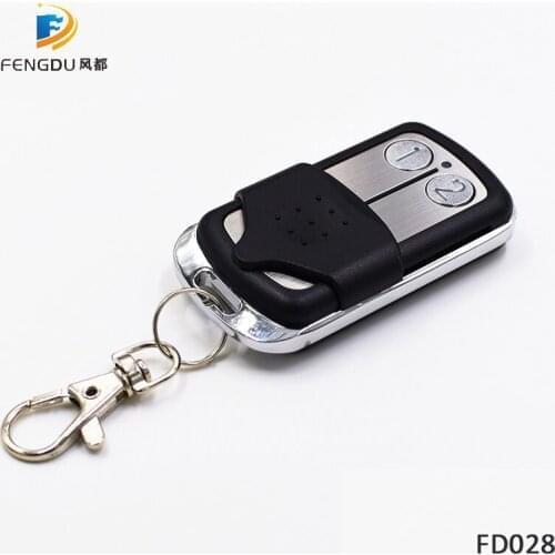 Malaysia 5326 330mhz 433MHz dip switch auto gate remote control,transmitter,keyfob with metal sliding cover free shipping