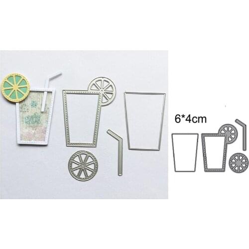 Juice Orange Metal Cutting Dies And Stamps 2020 DIY Scrapbooking Stencils die cut cutter Card Embossing