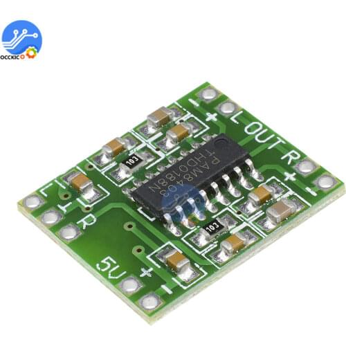 Mini PAM8403 2*3W Digital Amplifier Board Class D Audio Speaker Sound Board 2.5V To 5V Modulo Amplificador