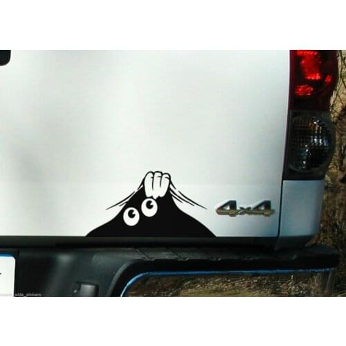 Sticker New 195mm Funny Camping Caravan Accessories Stickers "PEEK A BOO"