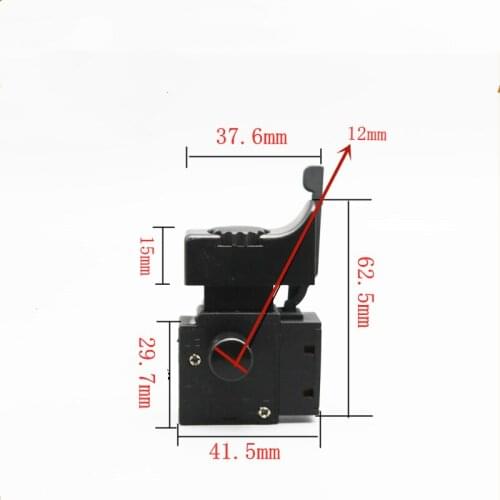 AC220V 10mm 6mm Electril Drill Switch Good Quality Power Tools Spare Parts Accessories