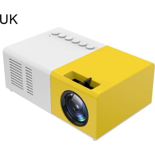 Portable Projector 3D HD LED Home Theater Cinema 1080p HDMI-compatible USB Audio Projector Yg300 Mini Projector Camara Masanori