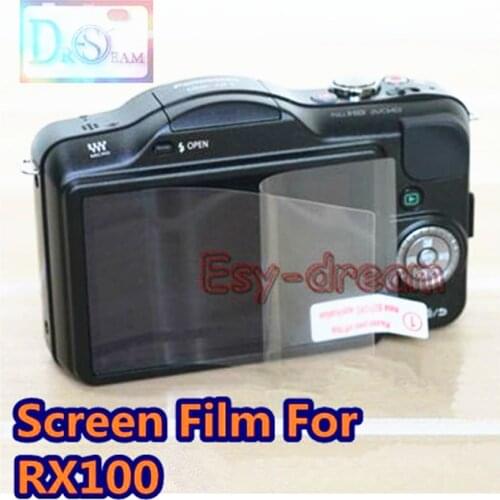Clear LCD Display Screen Guard Protector Film for Sony DSC RX10 RX100 Mark II III IV M2 M3 M4 M5 RX1R A9 ZV1 Replace PCK-LM15