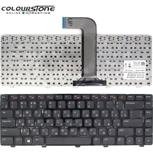 Russian Black keyboard for Dell N4110 M4110 N4120 M4120 14R L502X N4050 laptop