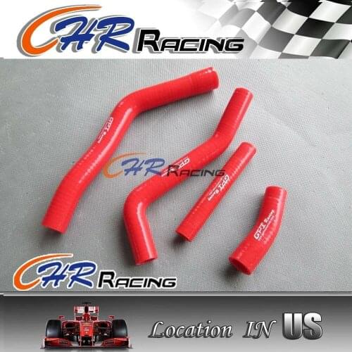 FOR YAMAHA YZ450F YZF450 YZ 450F 2010-2013 Silicone Radiator Hoses Kit RED