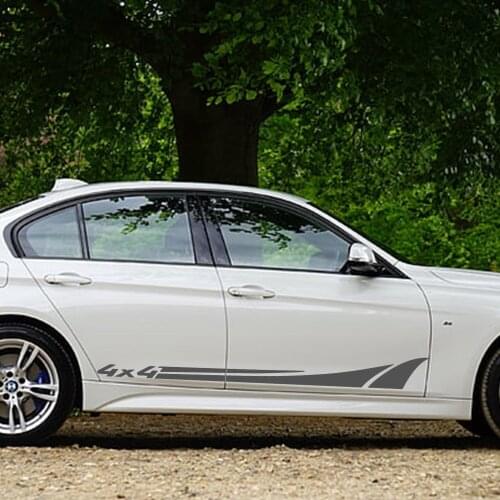 Cute RV decal Car Sticker Creative Car Door Handle Decals Dual Color Design Stickers Vinyls Decals