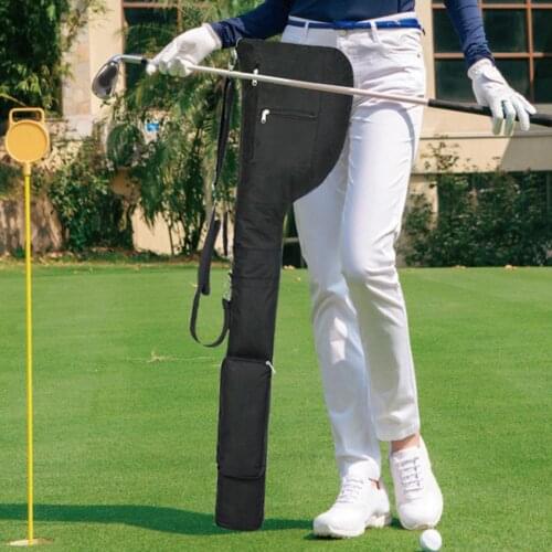 Golf club bag Golf club storage device Outdoor travel practice training Foldable large-capacity storage bag Golf accessories