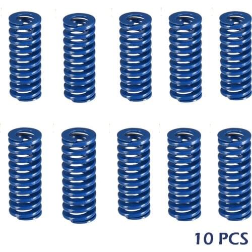 3D Printer Motherboard Compression Blue Springs Light Load for Creality CR-10 10S S4 Ender 3 Heatbed Springs Bottom Connect