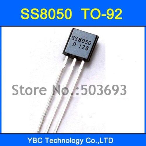 1000PCS SS8050 Transistor TO-92