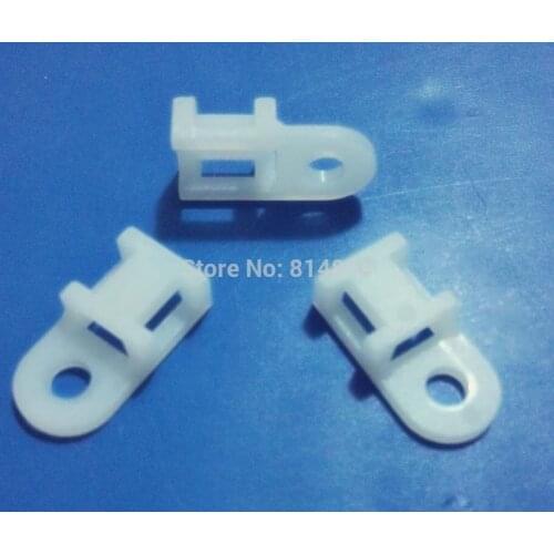 Wkooa HC-0 White Saddle Type Tie Mount For 5.2mm Plastic Cable Tie